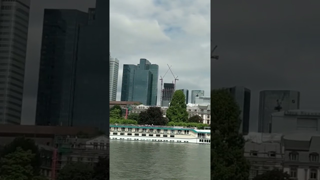 Main River Frankfurt Germany🇩🇪