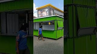 Booth Container 4x2 meter #boothcontainer #inspiration #kiosalhamdulillah #container #madiunhits