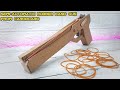 semi automatic rubber band gun from cardboard