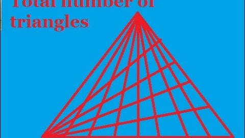 Fast trick for counting  triangles tricks | Maths trick #2 (Ans in 5 sec)|  #shorts