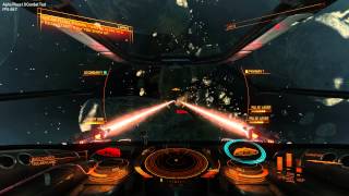 Elite Dangerous Alpha midrange pc: asteroid chase