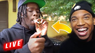 BLOU REACTS TO KAI CENAT - I STARTED SMOKING CIGARETTES