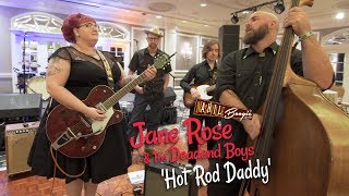 Video-Miniaturansicht von „'Hot Rod Daddy' JANE ROSE & THE  DEADEND BOYS (Nashville Boogie) BOPFLIX sessions“