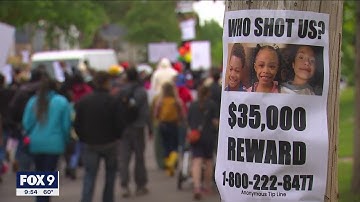 Activists call for end to violence during peace walk honoring children shot in Minneapolis | FOX 9 K