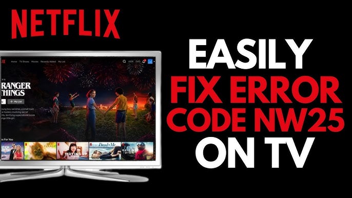 Como corrigir o código de erro Netflix NW-3-6