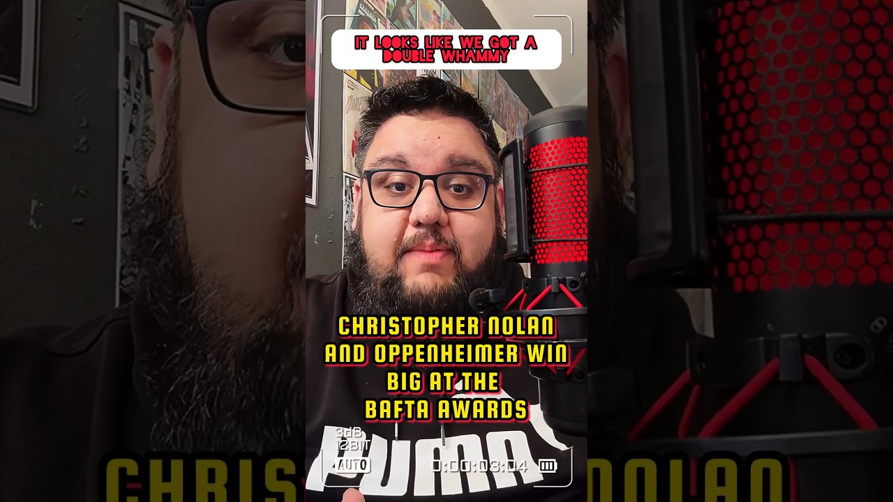 CHRISTOPHER NOLAN & OPPENHEIMER WIN BIG AT THE BAFTAs AWARDS 