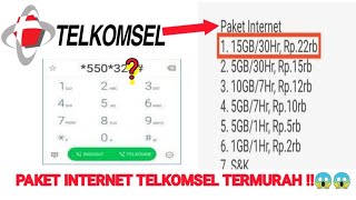 KODE PAKET MURAH TELKOMSEL | 2021