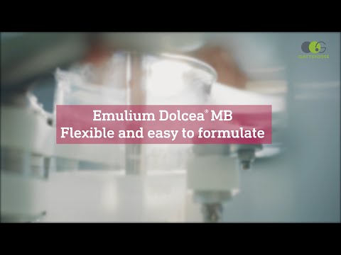 Emulium® Dolcea MB - Flexible and easy to formulate
