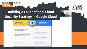 Building a Foundational Cloud Security Strategy in Google Cloud
