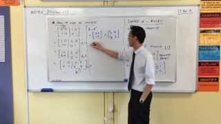 Finding the Inverse of a 2x2 Matrix Finding the Inverse of a 2x2 Matrix