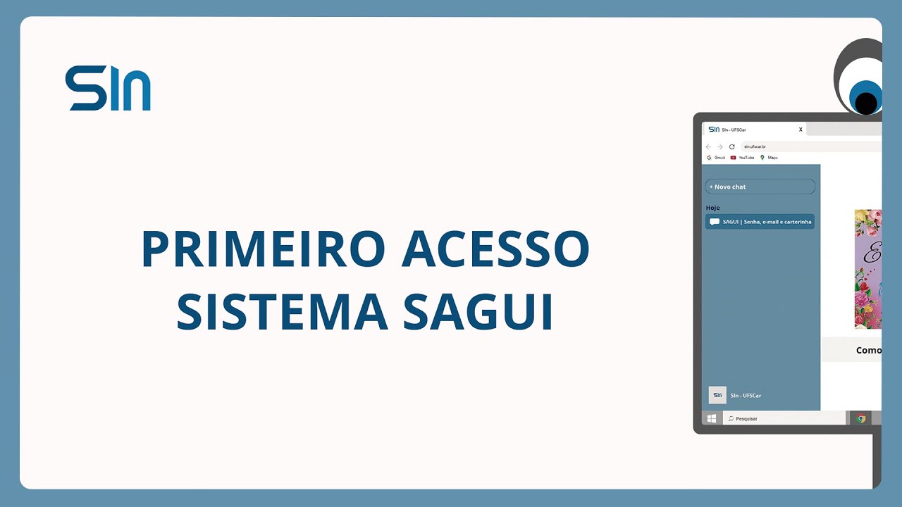 SAGUI | Senha, e-mail institucional e carteirinha