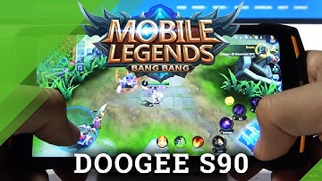 Doogee S90 Mobile Legends Settings Review & Gameplay | *MOBA GAME*