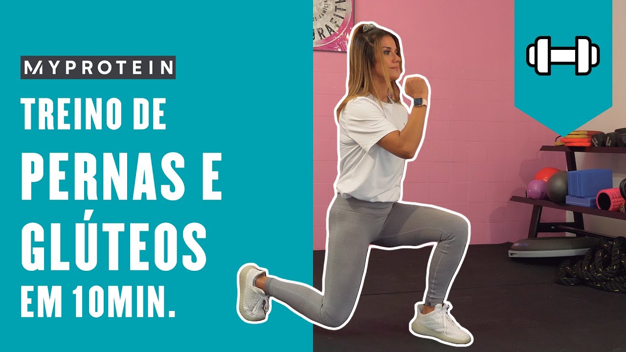 Treino de Pernas e Glúteos em APENAS 10 MINUTOS com Marta Moura | Myprotein Portugal