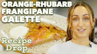 Citrusy Rhubarb Frangipane Galette With Spelt Crust | Recipe Drop | Food52