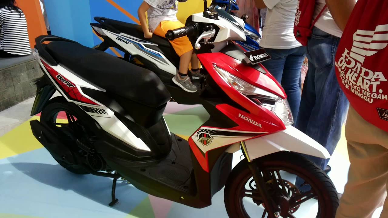 Kumpulan Modif Honda Beat Esp Merah Putih Terlengkap 