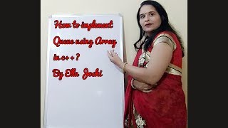 Queue using Array in c++