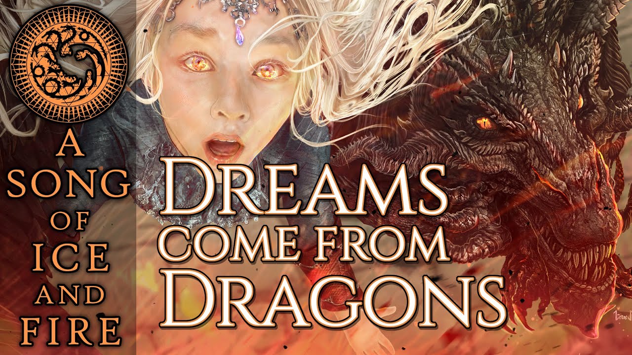 Dreams Come From Dragons: Balerion & Daenys the Dreamer - Song of Ice and Fire - House of the Dragon Dreams Come From Dragons: Balerion & Daenys the Dreamer - Song of Ice and Fire - House of the Dragon