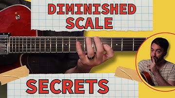 Use DIMINISHED In Your Solos Like THIS! | Diminished Scale and Minor ii-V