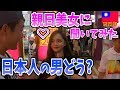 【超意外?!!】親日の国台湾と言われてるけど本当の所は?台湾の原宿「西門街」で美女に聞いてみた。in台湾