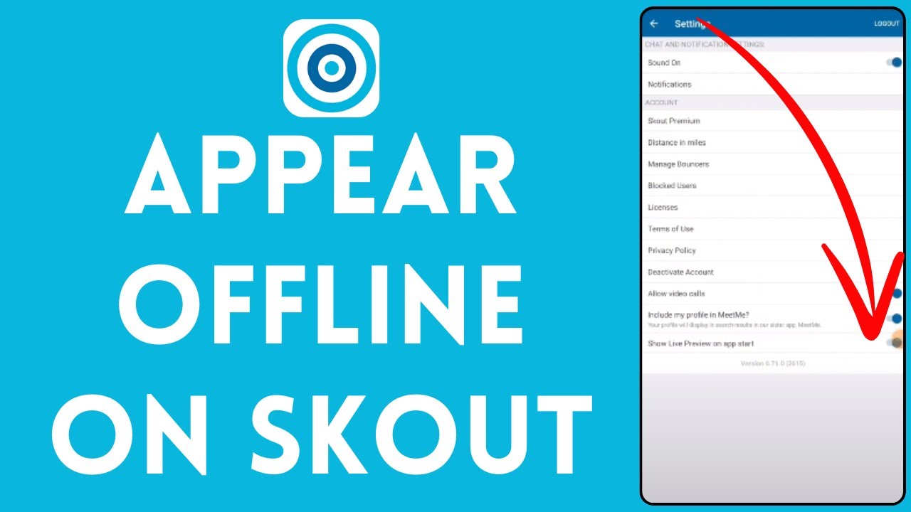 How to Appear Offline on Skout (2024) | Be Offline in Skout