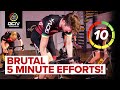 Start hard finish hard  30 mins hiit indoor bike workout