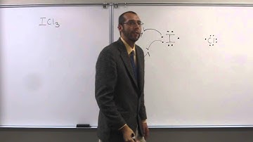 VSEPR Theory - Iodine Trichloride (ICl3) - Expanded Valence