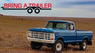 No Reserve: 1969 Ford F250 Highboy 4×4 4Speed