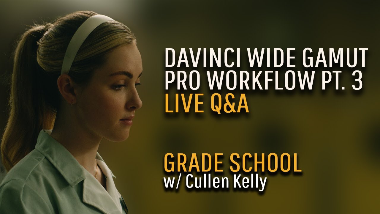 Grade School: a senior colorist helps you find your project's sweet spot