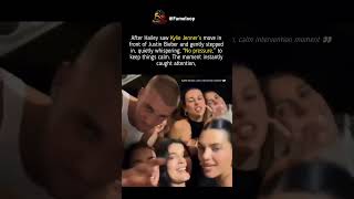 Hailey Bieber's Calm Intervention Sparks Viral Kylie &amp; Justin Moment #shorts