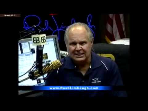 Rush Limbaugh Inciting Right Wing Against Liberals...