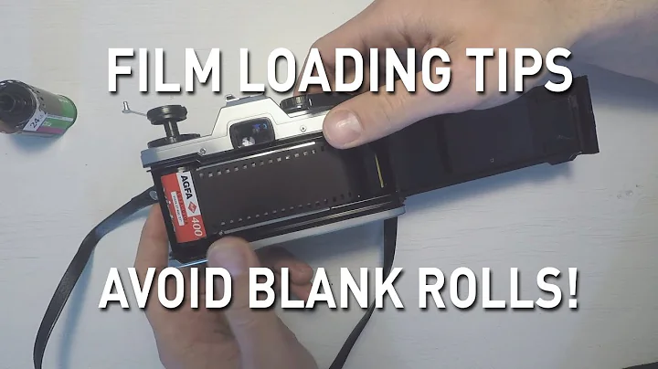 Beginner tips for loading film. Avoid blank rolls!