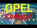 ¶ Cómo solucionar código F , Opel Astra