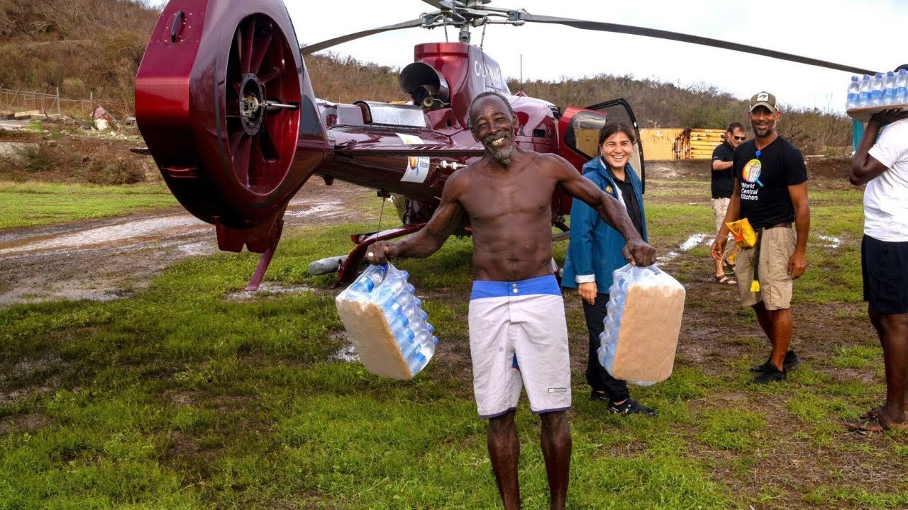 By air & sea: WCK reaching islands devastated by Hurricane Beryl