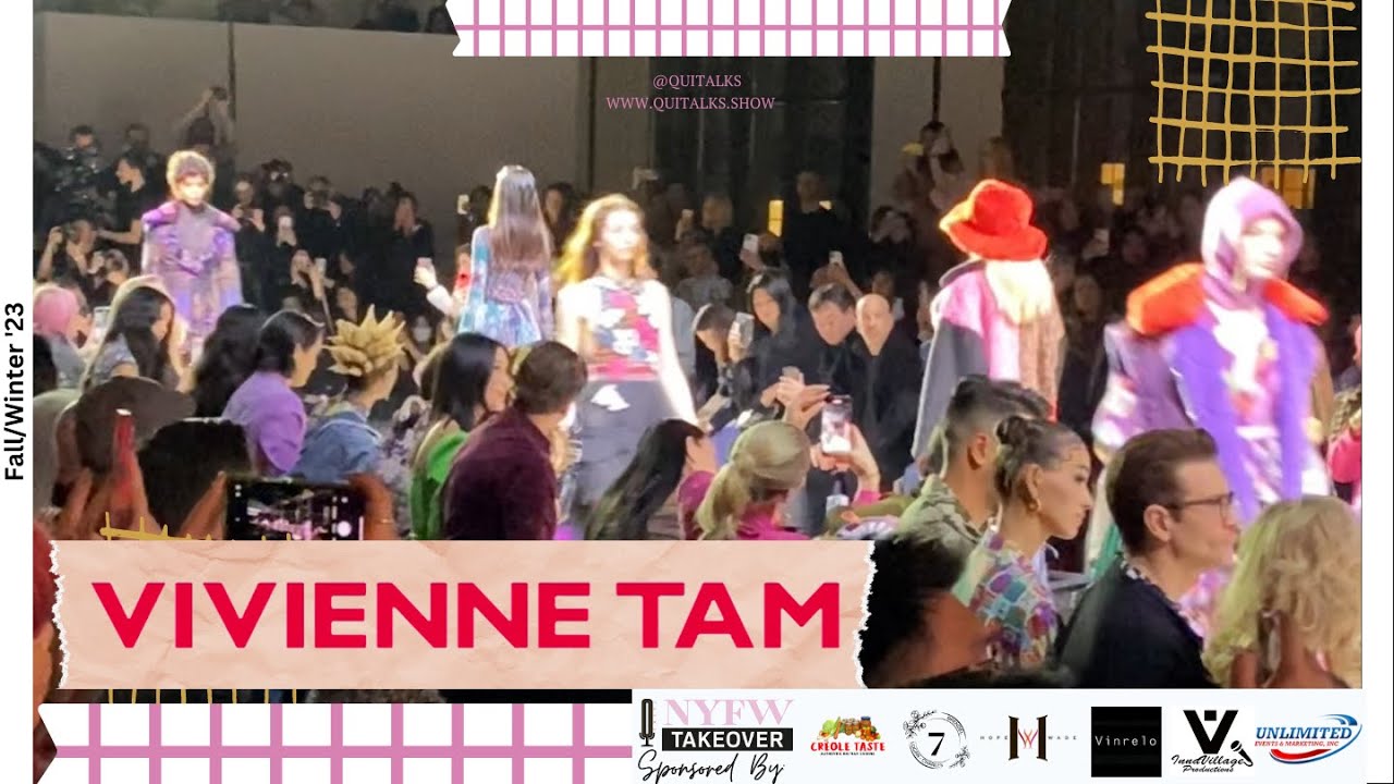 Vivienne Tam Mix Fashion and the MetaVerse for Fall23 Runway Show