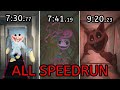 Poppy playtime chapter 1 2 3 all speedruns