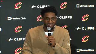 Donovan Mitchell speaks to the media for the first time as a Cleveland Cavalier | TJI