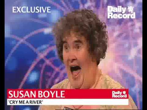 Susan Boyle Cry Me A River 1999 Recording From The...