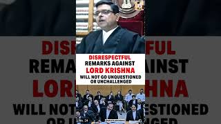 Disrespectful remarks against Lord Krishna will not go unquestioned or unchallenged