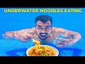 24 hours underwater daily routine challenge  mad brothers