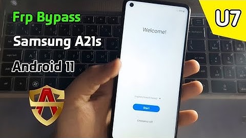 Frp Bypass Samsung Galaxy A21s SM-A217F U7 Android 11 | Without Credit