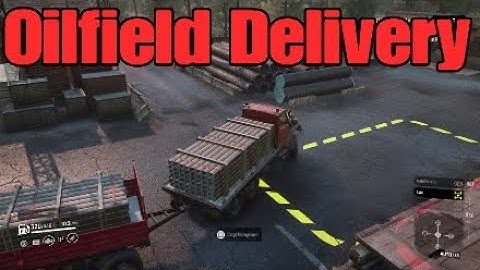 Snow Runner Oilfield Delivery Contest Gold Guide