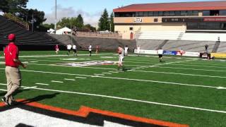 Badgers pre-game at Oregon State