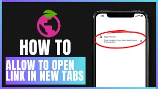 How to enable opening links in new tab on Berry Browser screenshot 1