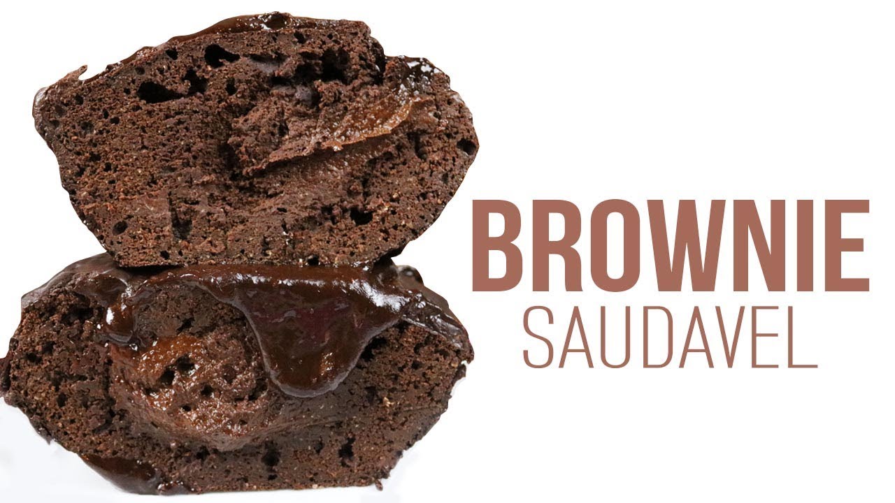Foca na Cozinha | BOLO BROWNIE de Chocolate Saudável