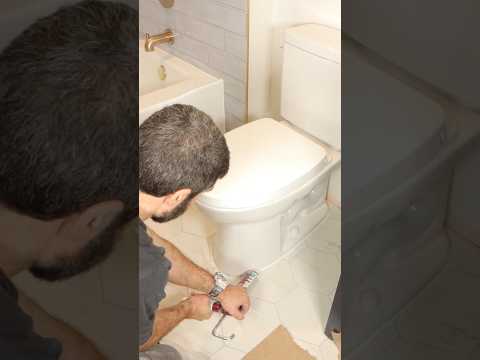 Toilet Bowl Silicone Tip - #shorts #diy #bathroomremodel