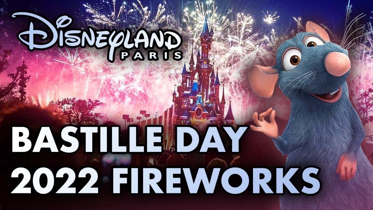 [4K-60 DOLBY VISION] BASTILLE DAY FIREWORKS 2022 AT DISNEYLAND PARIS FULL SHOW