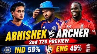 Eng Vs Ind 2nd T20 Preview 2026 | India Advantage? | Abhishek Sharma Vs England | Prediction