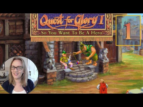 Let's Play Quest for Glory 1 [P1] - I wanna be a hero!