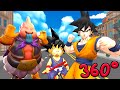 360 video - Dragon ball VR 360 - Goku 360° - VR Animation - Funny Memes Animated