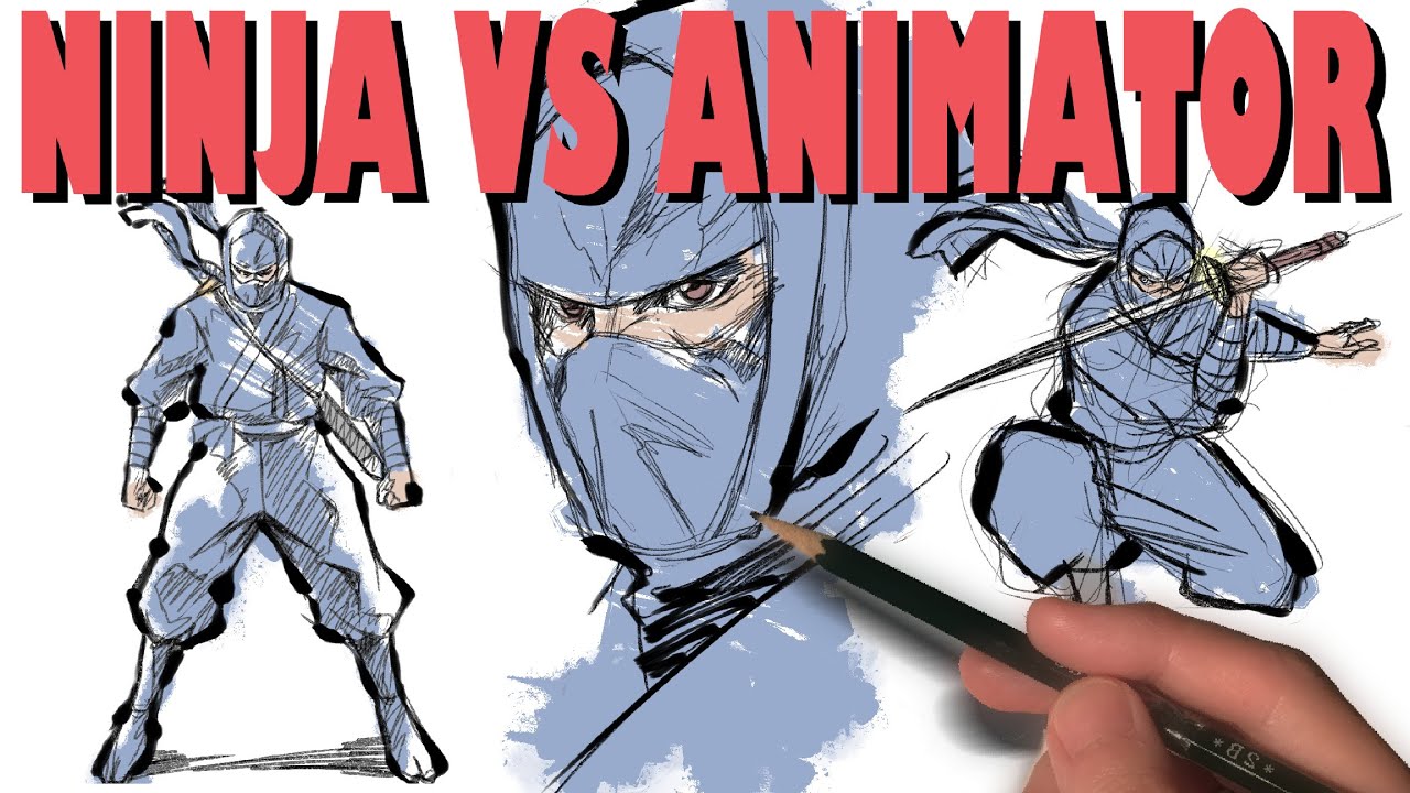 自主制作アニメ 実写とアニメの合成 作り方 作画忍者メイキングと裏舞台 Making Ninja Vs Animator Youtube